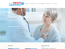 Tablet Screenshot of naszezdrowie.gda.pl