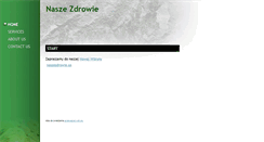 Desktop Screenshot of naszezdrowie.com